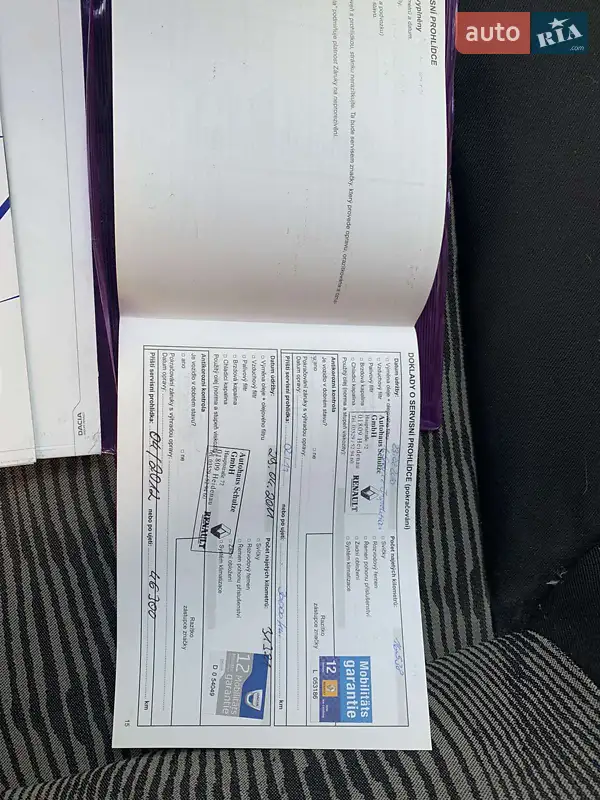 Хетчбек Dacia Sandero 2009 в Звягелі документ