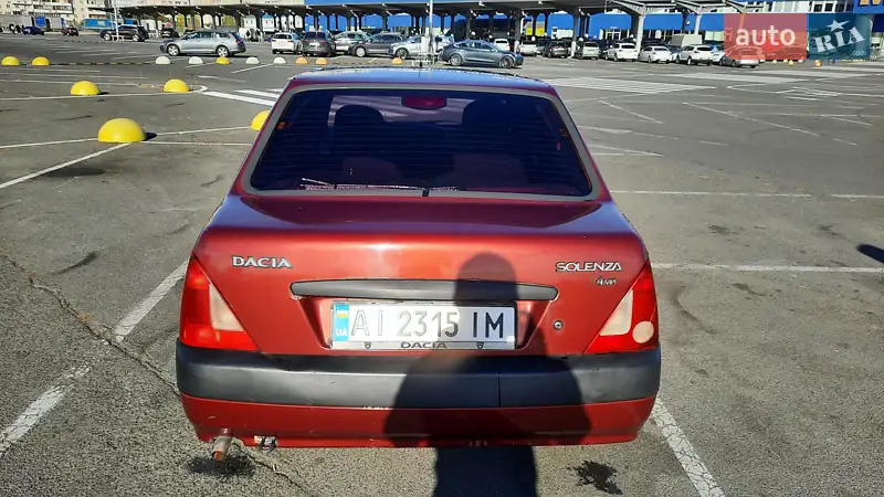 Dacia Solenza 2004 VIN Y6DR5A71543413957 фото оголошення 48 з 80