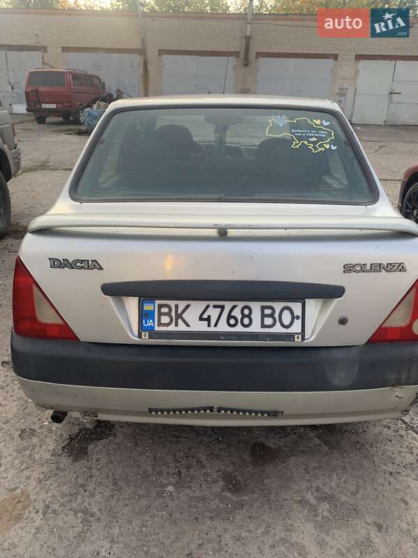 Седан Dacia Solenza 2003 в Кривом Роге