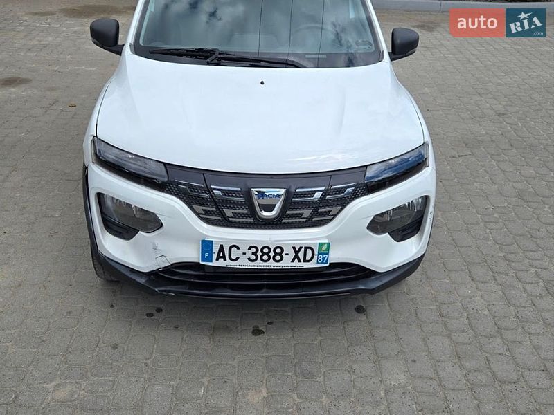 2021 Dacia Spring, VIN UU1DBG008MU012107:plate — фото 1 (autoria)