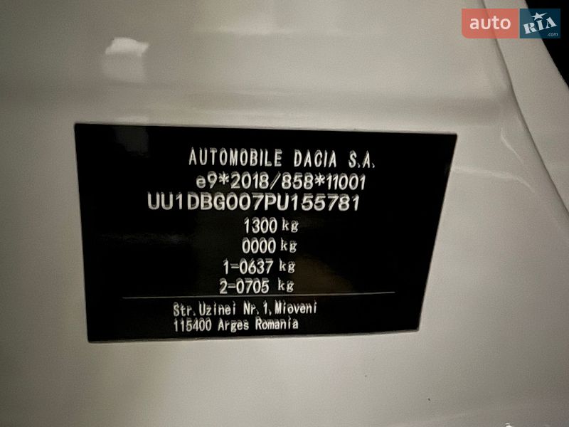 Внедорожник / Кроссовер Dacia Spring 2023 в Луцке