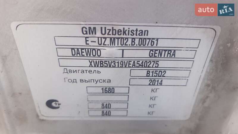 Седан Daewoo Gentra 2014 в Вінниці