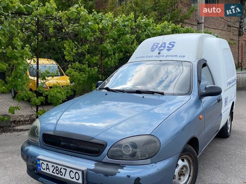 2006 Daewoo Lanos-Cargo, VIN Y6DTF55Y060000157:plate — фото 1 (autoria)