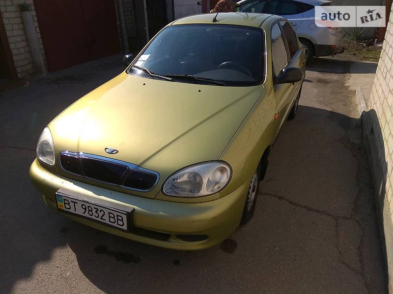 Daewoo Lanos 2008 года