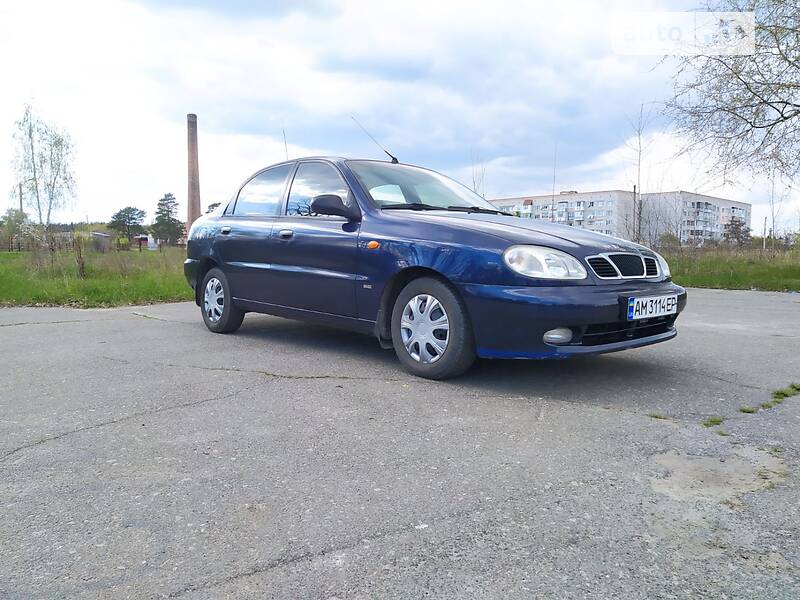 Седан Daewoo Lanos 2003 в Житомире