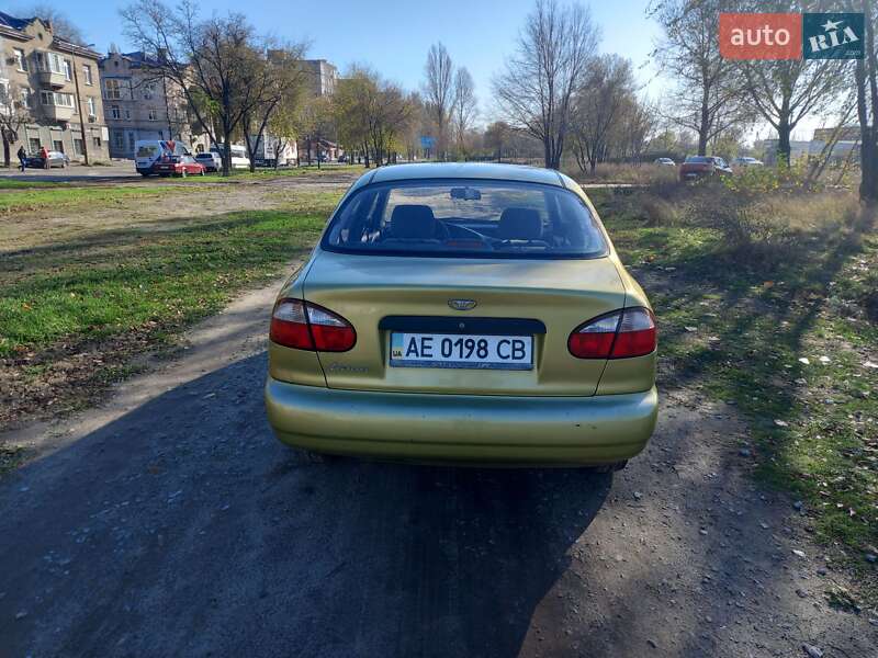 Седан Daewoo Lanos 2007 в Дніпрі