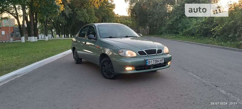 Седан Daewoo Lanos 2006 в Полтаві