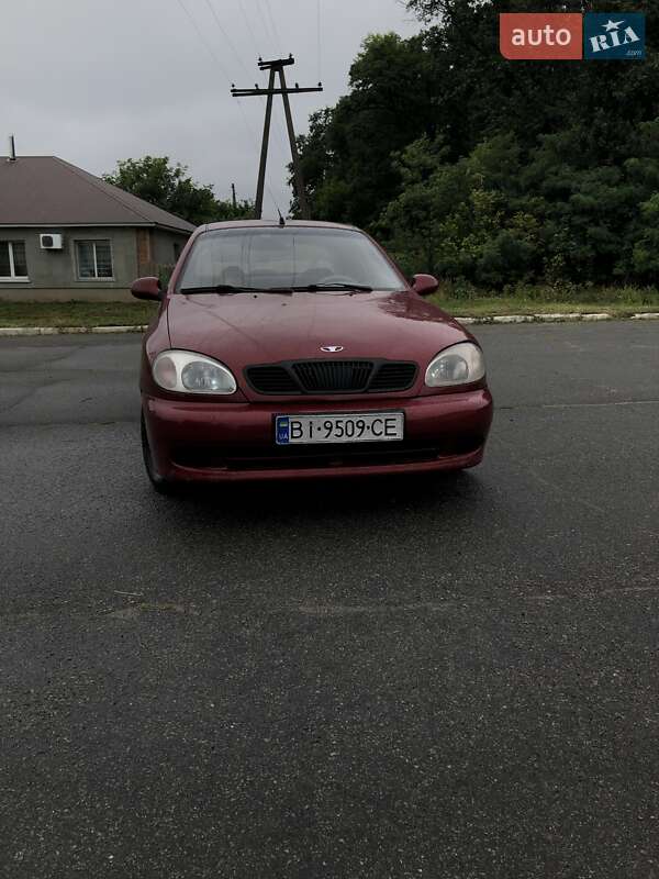 Седан Daewoo Lanos 2006 в Полтаве