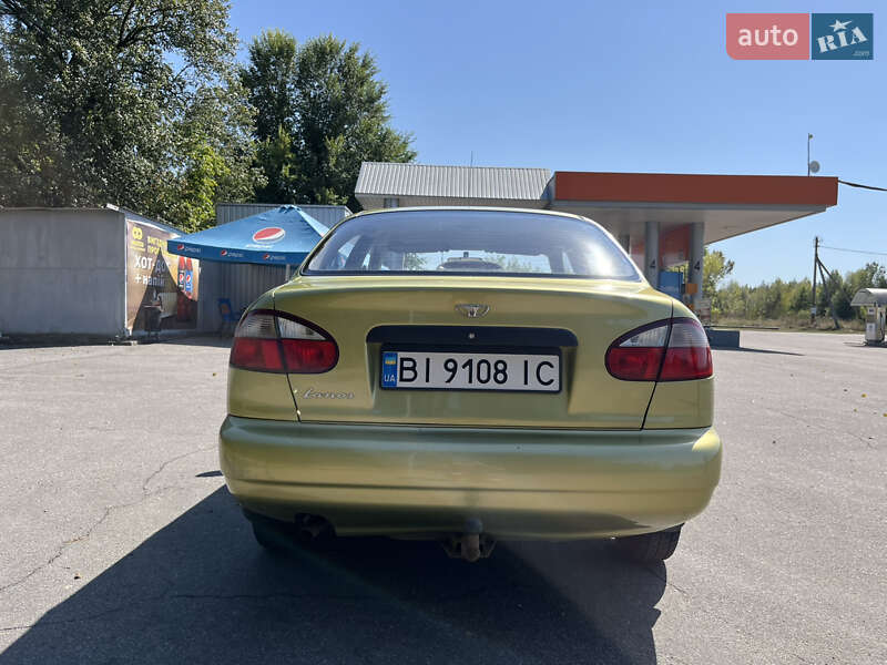 Седан Daewoo Lanos 2007 в Кобеляках