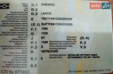 Седан Daewoo Lanos 2005 в 