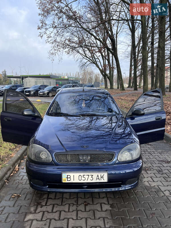 Седан Daewoo Lanos 2006 в Полтаві