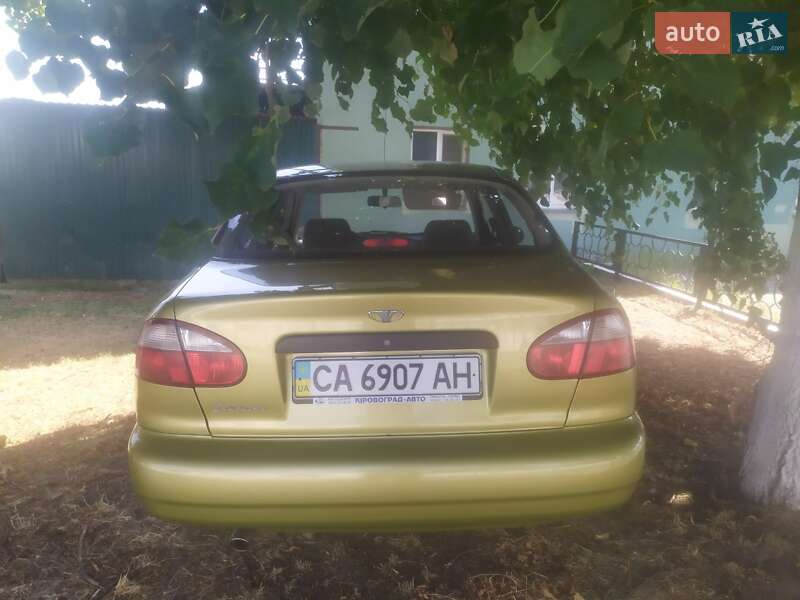 2006 Daewoo Lanos, VIN Y6DTF69YD6W288793:plate — фото 1 (autoria)
