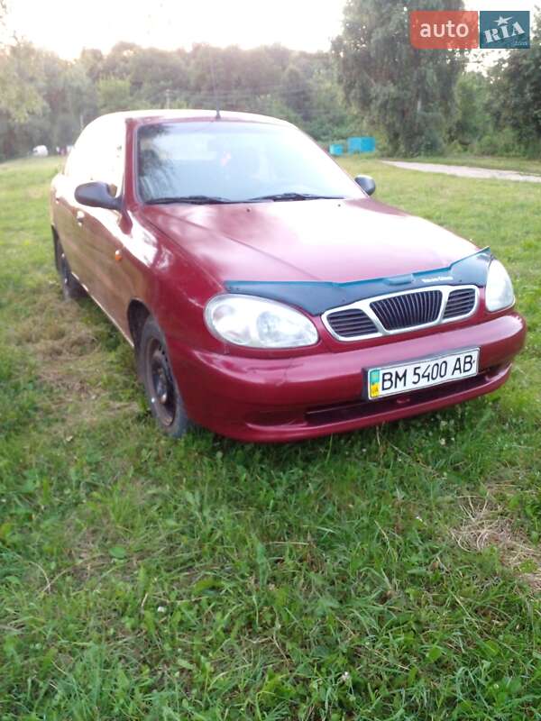 2005 Daewoo Lanos, VIN Y6DTF69YD6W262806:plate — фото 1 (autoria)