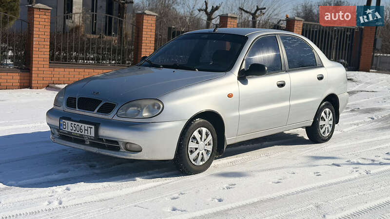 2007 Daewoo Lanos, VIN Y6DTF69YD8W383249:plate — фото 1 (autoria)
