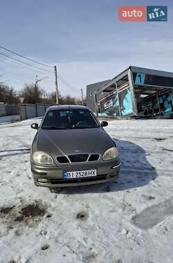 Седан Daewoo Lanos 2003 в Полтаві