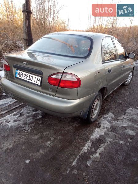 2007 Daewoo Lanos, VIN Y6DTF699P7W370502:plate — фото 1 (autoria)