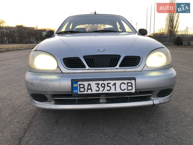 2008 Daewoo Lanos, VIN Y6DTF69YD8W399895:plate — фото 1 (autoria)