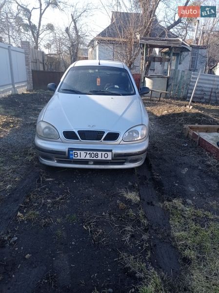 Седан Daewoo Lanos 2002 в Полтаве