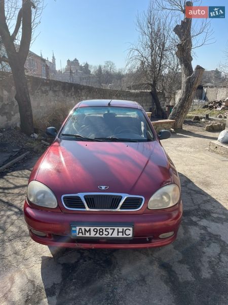 Седан Daewoo Lanos 2007 в Житомирі