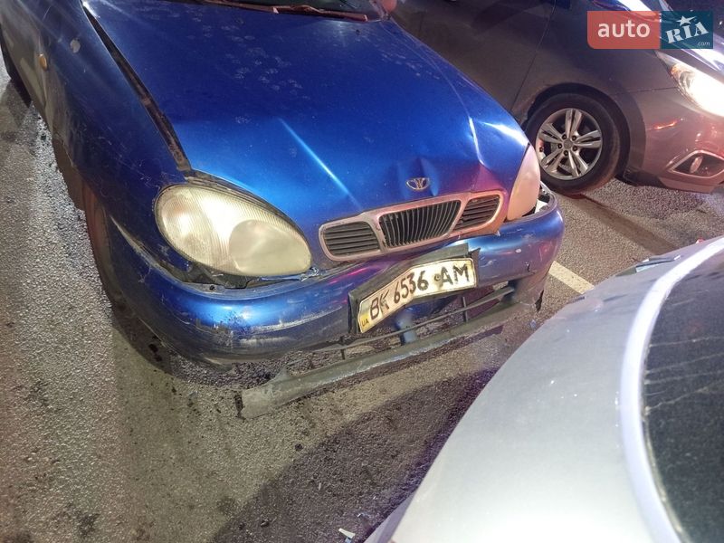 2008 Daewoo Lanos, VIN Y6DTF699P8W403738:plate — фото 1 (autoria)