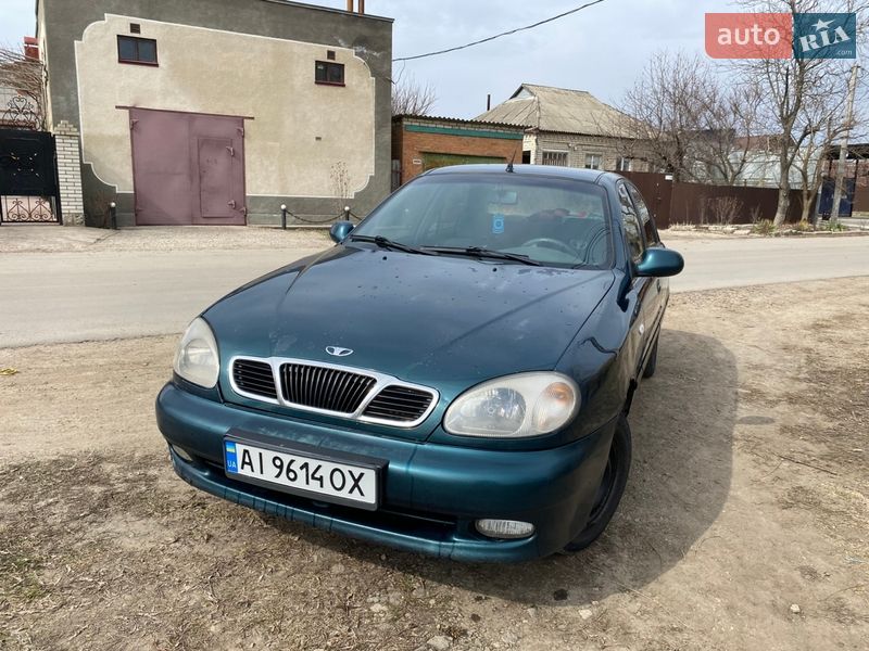 2007 Daewoo Lanos, VIN Y6DTF69YD7W345146:plate — фото 1 (autoria)