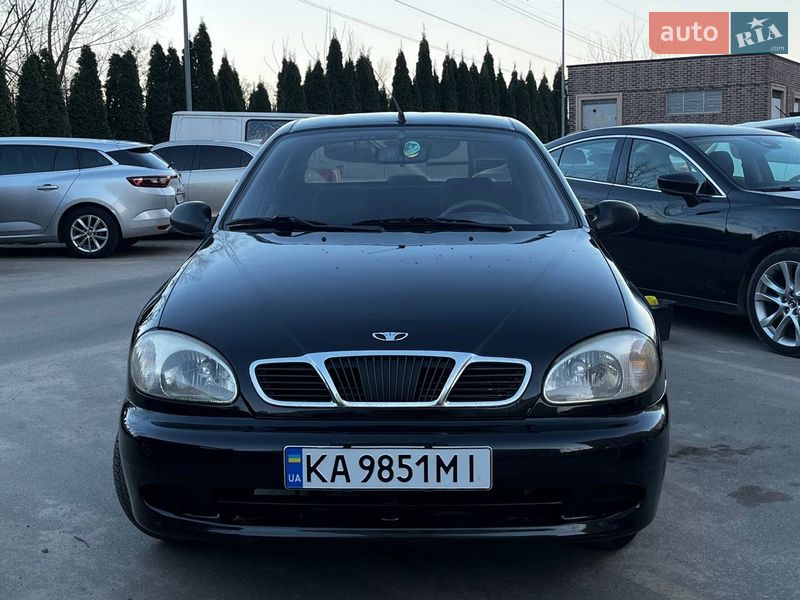 2007 Daewoo Lanos, VIN Y6DTF69YD7W332627:plate — фото 1 (autoria)