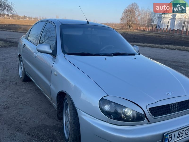 Седан Daewoo Lanos 2006 в Полтаві