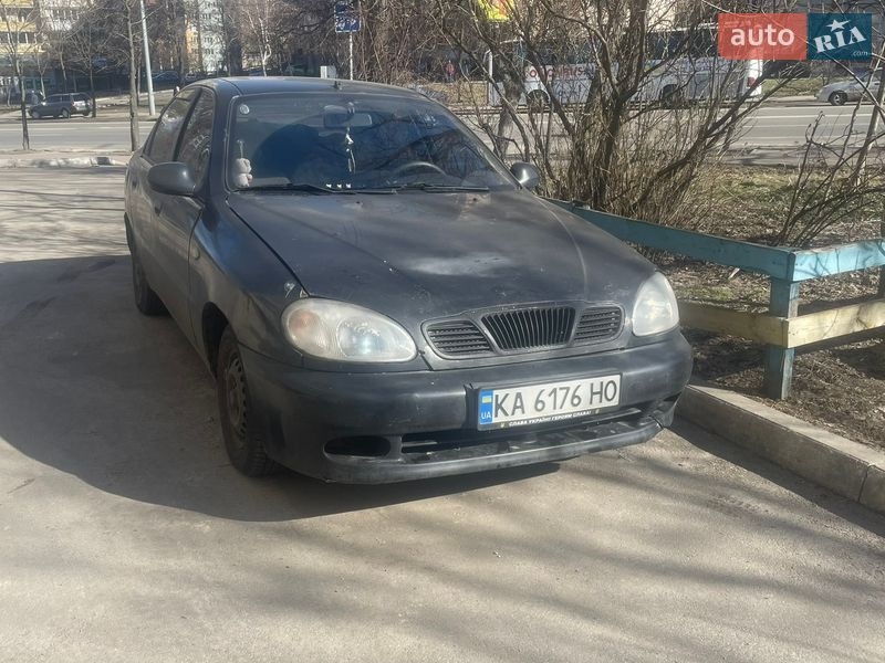 2006 Daewoo Lanos, VIN Y6DTF69YD6W289213:plate — фото 1 (autoria)