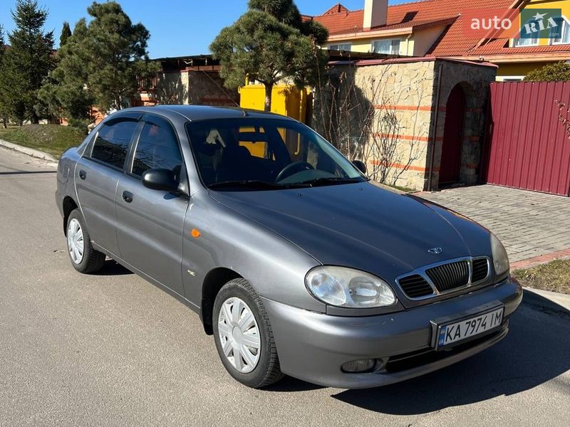 2007 Daewoo Lanos, VIN Y6DTF69YD8W383748:plate — фото 1 (autoria)