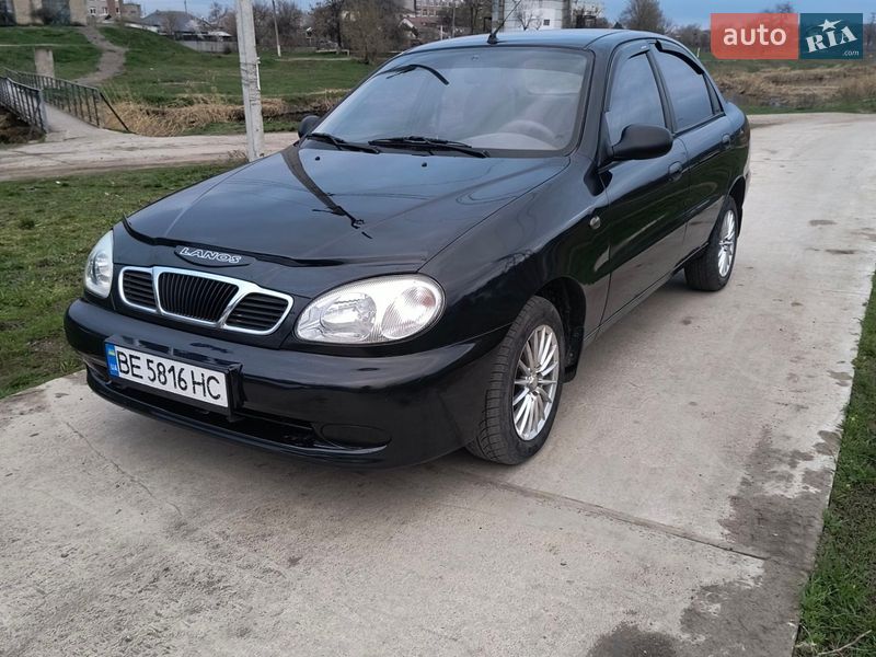 2007 Daewoo Lanos, VIN Y6DTF699P8W383682:plate — фото 1 (autoria)