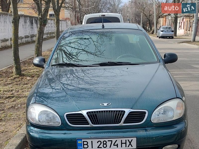 2007 Daewoo Lanos, VIN Y6DTF69YD7W360122:plate — фото 1 (autoria)
