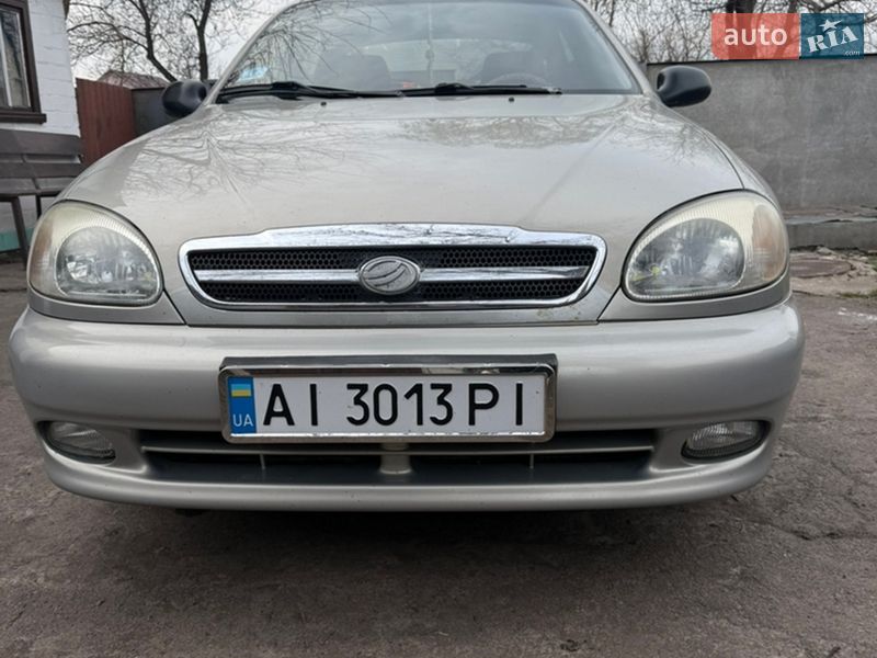 2009 Daewoo Lanos, VIN Y6DTF699P90209180:plate — фото 1 (autoria)