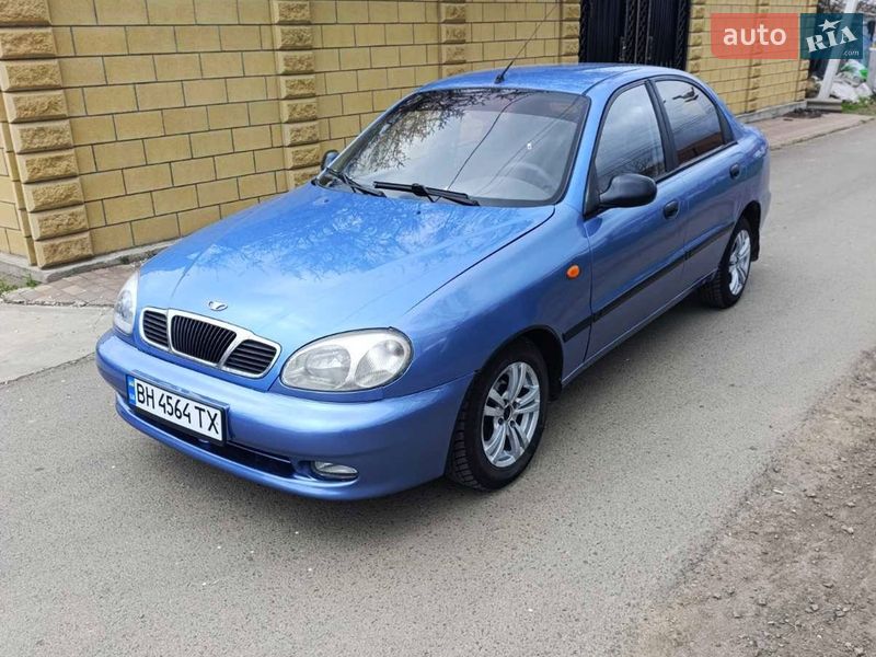 2007 Daewoo Lanos, VIN Y6DTF69YD7W345315:plate — фото 1 (autoria)