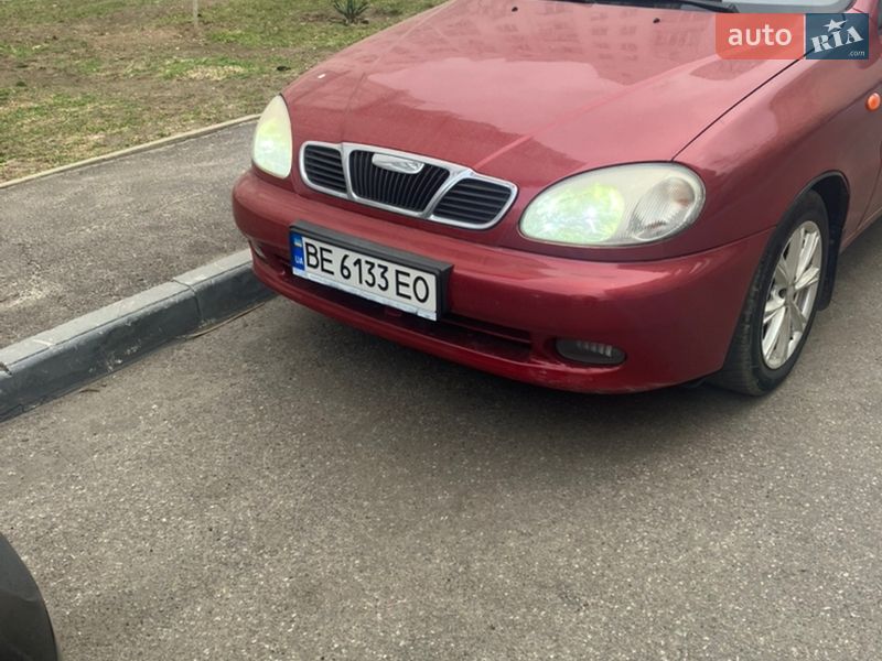 2008 Daewoo Lanos, VIN Y6DTF69YD8W408374:plate — фото 1 (autoria)