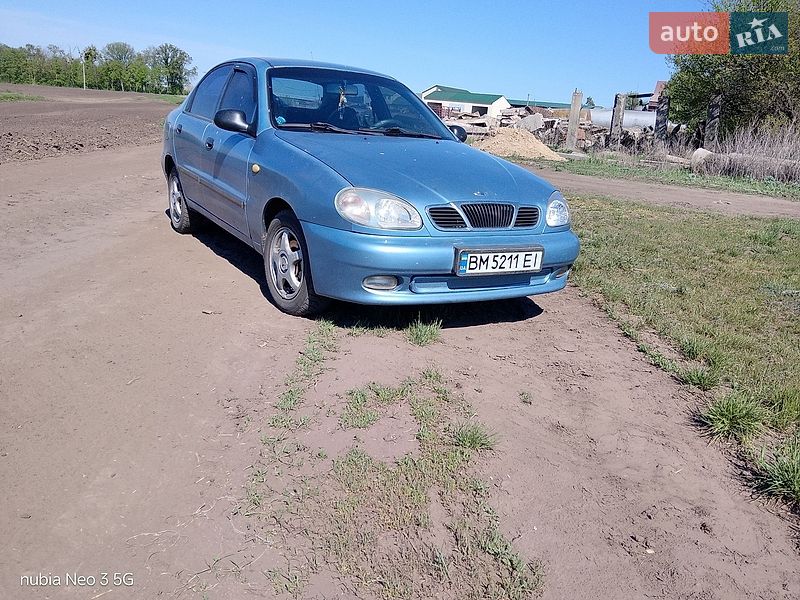 Седан Daewoo Lanos 2003 в Липовій Долині