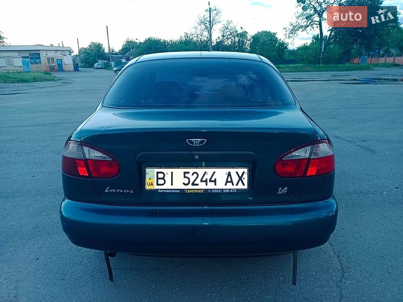 Седан Daewoo Lanos 2007 в Полтаве
