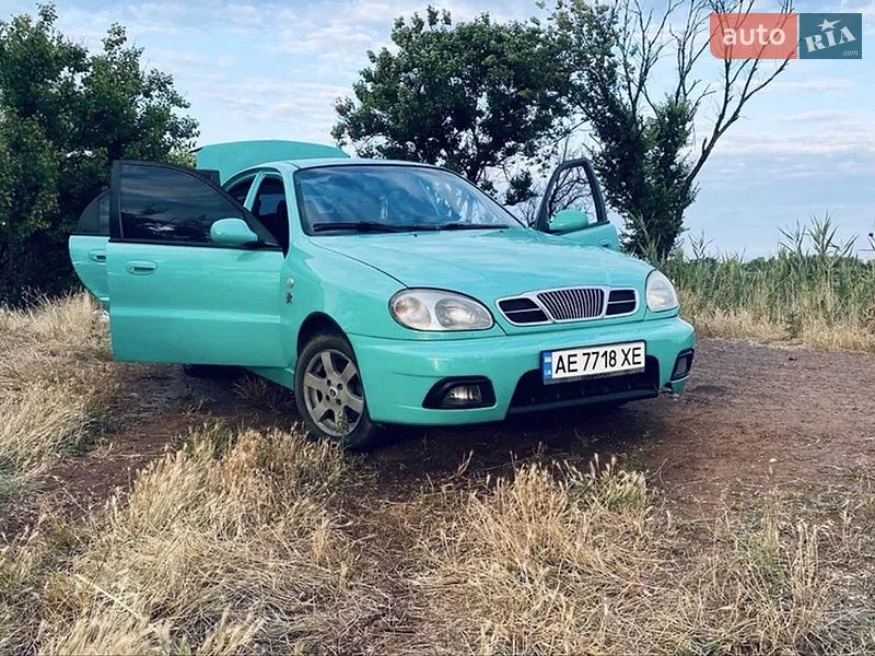 2005 Daewoo Lanos, VIN Y6DTF696060008634:plate — фото 1 (autoria)