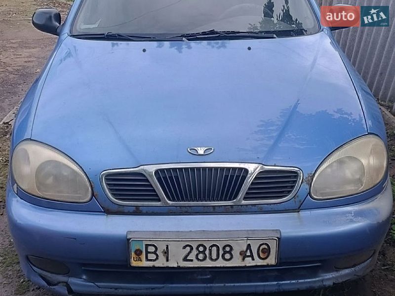 2007 Daewoo Lanos, VIN Y6DTF699P7W363232:plate — фото 1 (autoria)