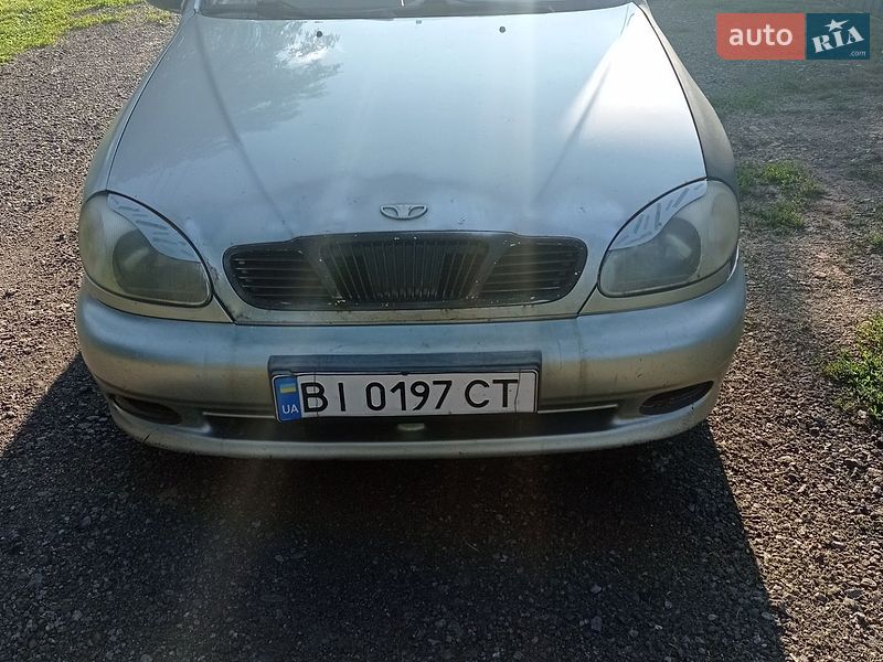 2007 Daewoo Lanos, VIN Y6DTF69YD7W318310:plate — фото 1 (autoria)