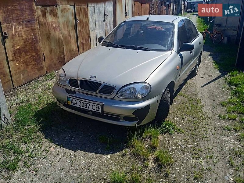 2006 Daewoo Lanos, VIN SUPTF69YD7W307623:plate — фото 1 (autoria)