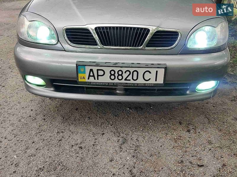 2007 Daewoo Lanos, VIN Y6DTF69YD7W769774:plate — фото 1 (autoria)