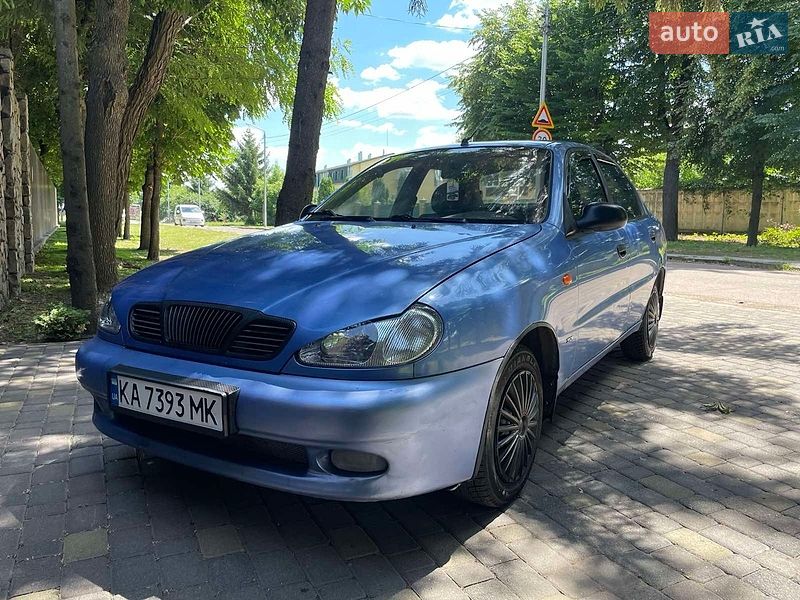 2007 Daewoo Lanos, VIN Y6DTF696D7W354092:plate — фото 1 (autoria)