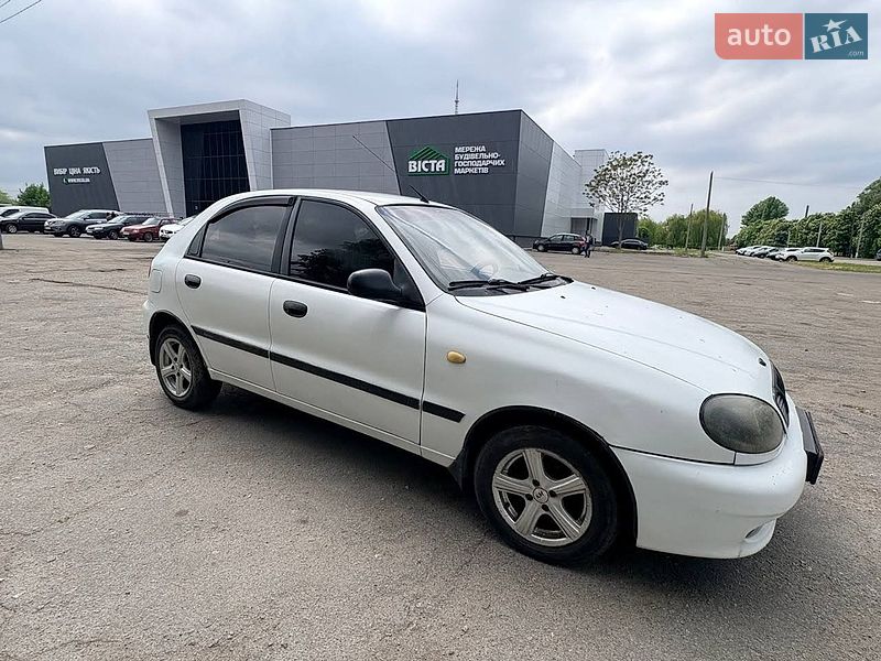 2007 Daewoo Lanos, VIN Y6DTF48YD7W348066:plate — фото 1 (autoria)