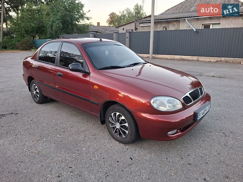 Седан Daewoo Lanos 2003 в Полтаве