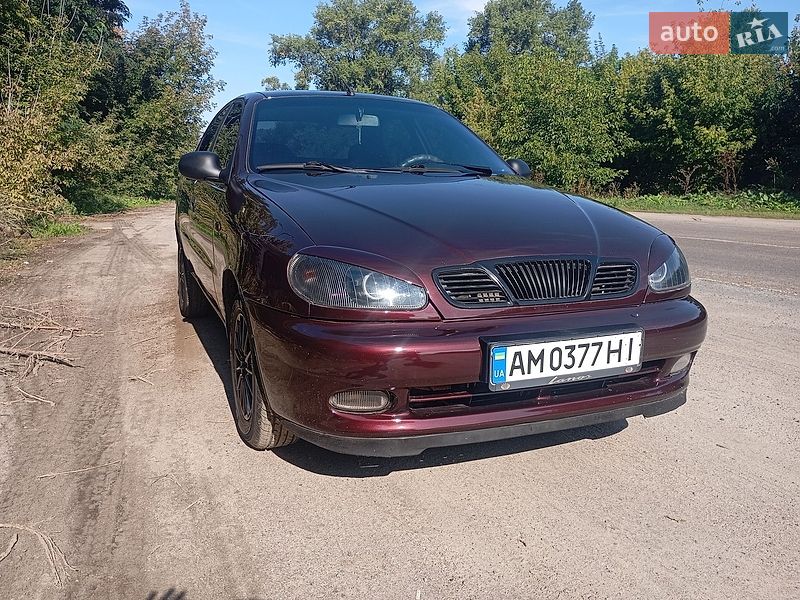 Седан Daewoo Lanos 2008 в Бердичеві