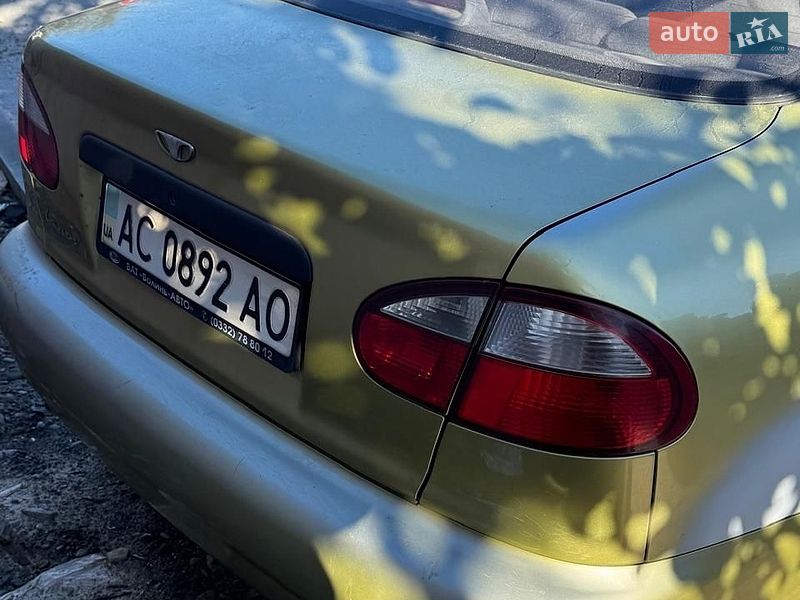 Седан Daewoo Lanos 2007 в Луцке