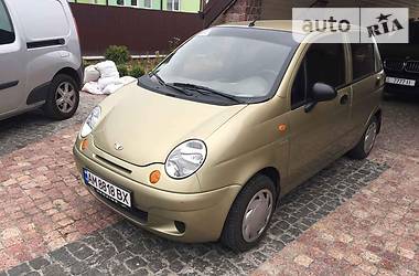 Хэтчбек Daewoo Matiz 2012 в Житомире