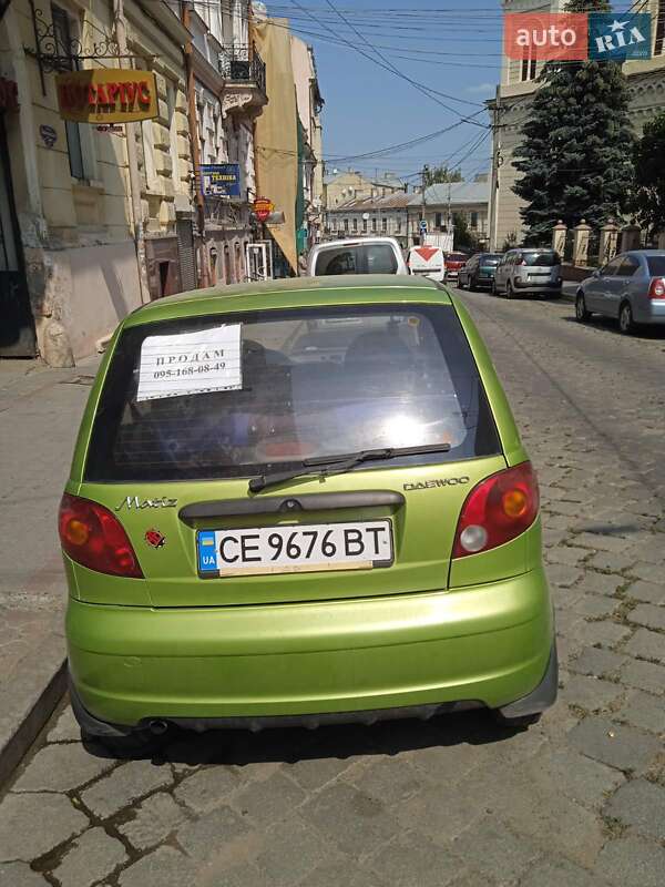 Хетчбек Daewoo Matiz 2007 в Чернівцях