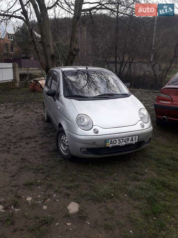 Хэтчбек Daewoo Matiz 2006 в Хусте фото 2 Хэтчбек Daewoo Matiz 2006 в Хусте