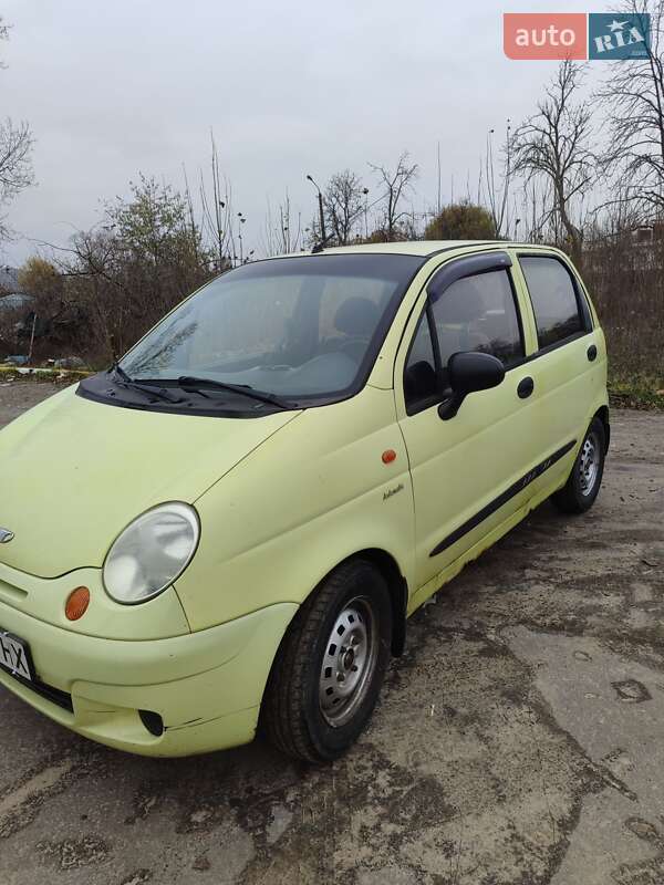 Daewoo Matiz 2007 Daewoo Matiz 2007